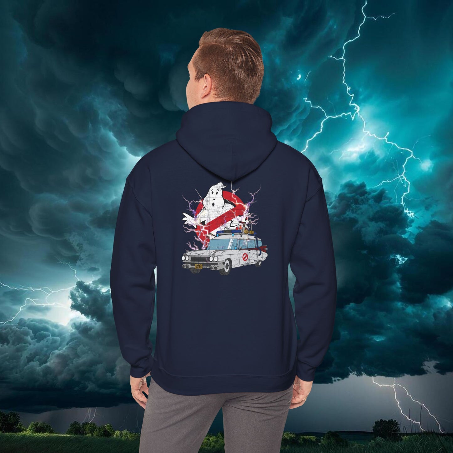 Ghostbusters Who You Gonna Call Unisex Hoodie Sweatshirt, Movie Fan Apparel, 80s Pop Culture Clothing, Retro Graphic Sweatshirt, Vintage
