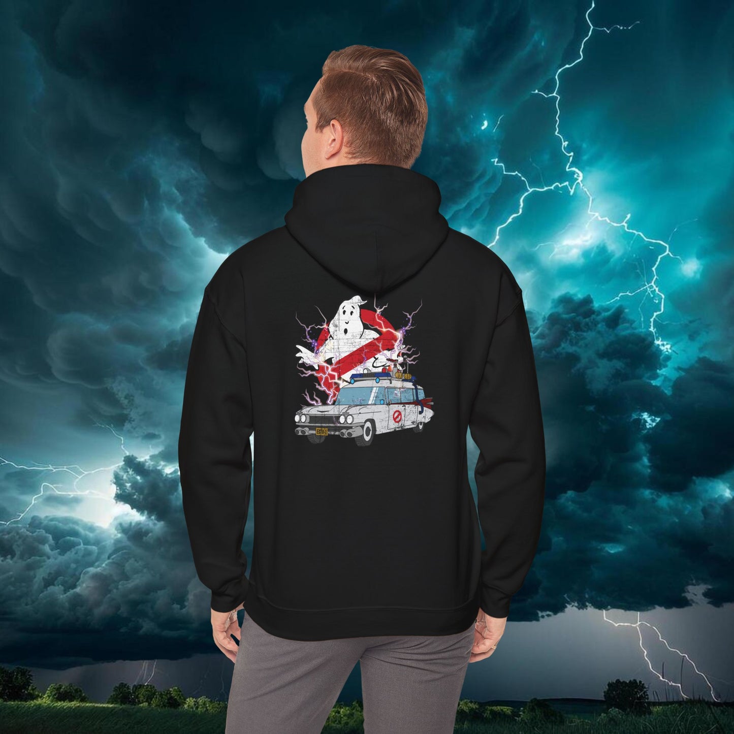 Ghostbusters Who You Gonna Call Unisex Hoodie Sweatshirt, Movie Fan Apparel, 80s Pop Culture Clothing, Retro Graphic Sweatshirt, Vintage