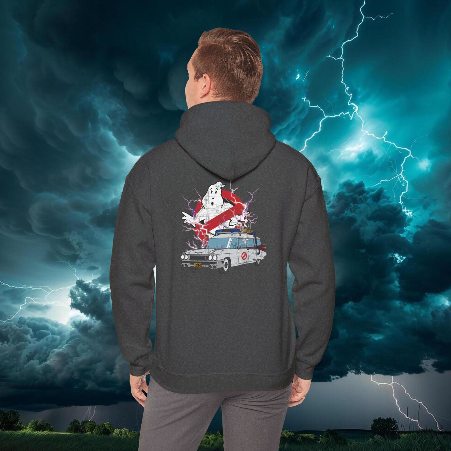 Ghostbusters Who You Gonna Call Unisex Hoodie Sweatshirt, Movie Fan Apparel, 80s Pop Culture Clothing, Retro Graphic Sweatshirt, Vintage