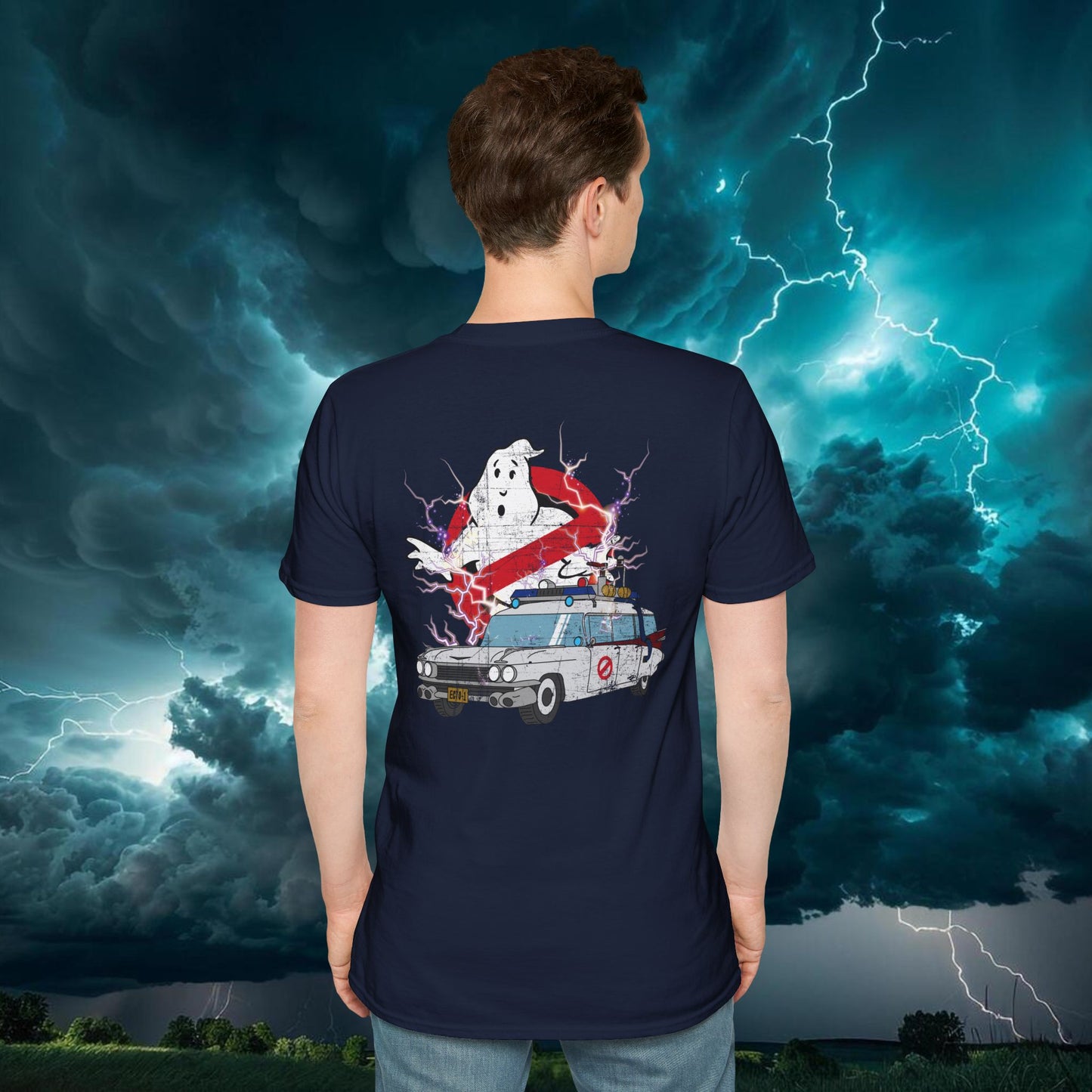Ghostbusters Who You Gonna Call Unisex Softstyle T-Shirt, Ghostbusters Tee, Movie Fan Shirt, Retro Film Tee, Halloween Costume Shirt, 80s